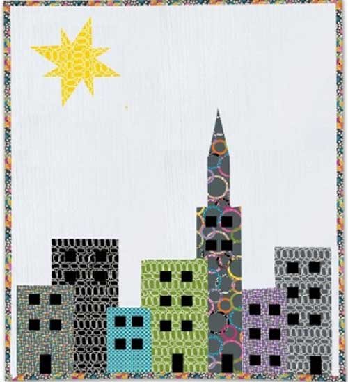 Cityscape Quilt Pattern Free Quilt Pattern Love to Sew