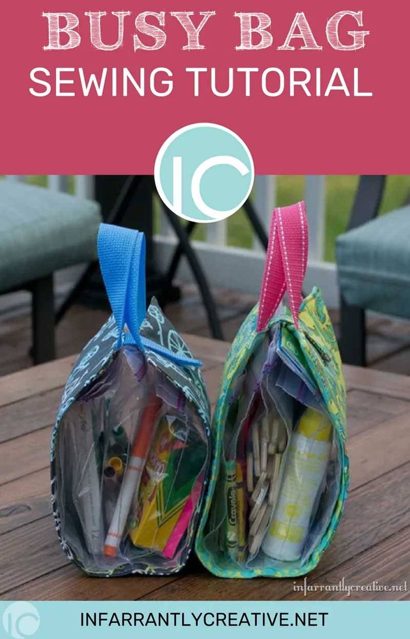 Free Bag Pattern and Tutorial - Busy Bag