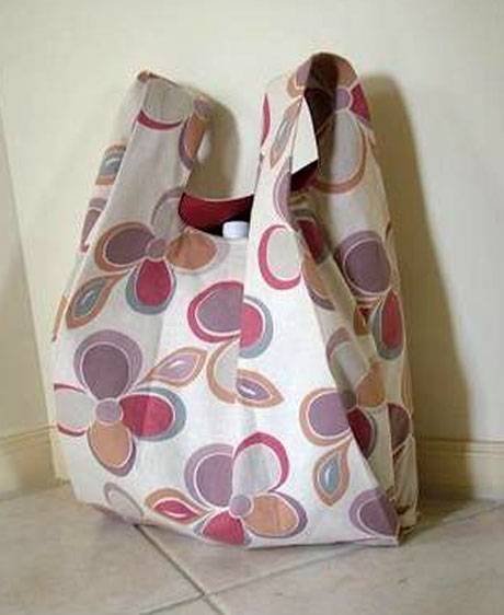 Singlet Style Shopping Bag - Free Sewing Pattern