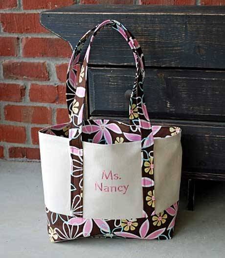 Embroidered Tote Bag – Free Sewing Tutorial | Love to Sew