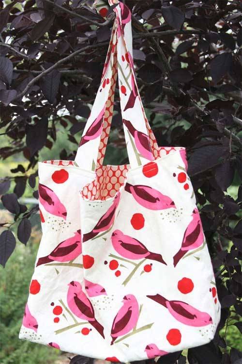 12 Free Market Bag Patterns - Love To Sew