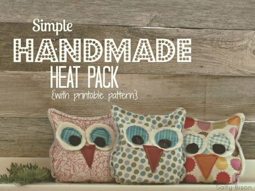 Handmade Owl Heat Pack - Free Sewing Tutorial