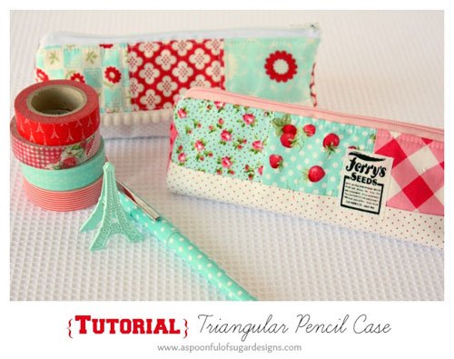 Triangular Pencil Case