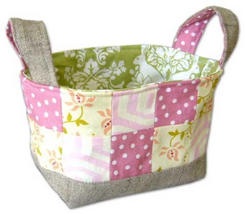 Fabric Basket - Free Sewing Tutorial