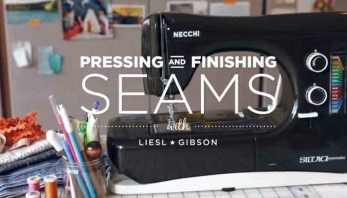 Pressing and Finishing Seams Free Online Sewing Class