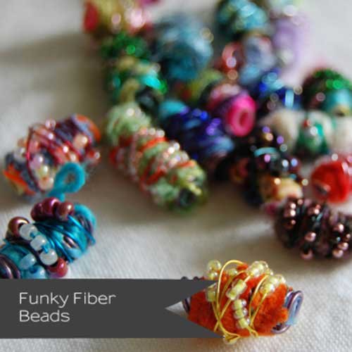 Six Creative Fabric Bead Tutorials