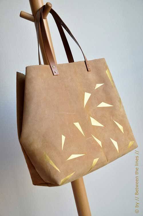 Leather and Gold Bag
