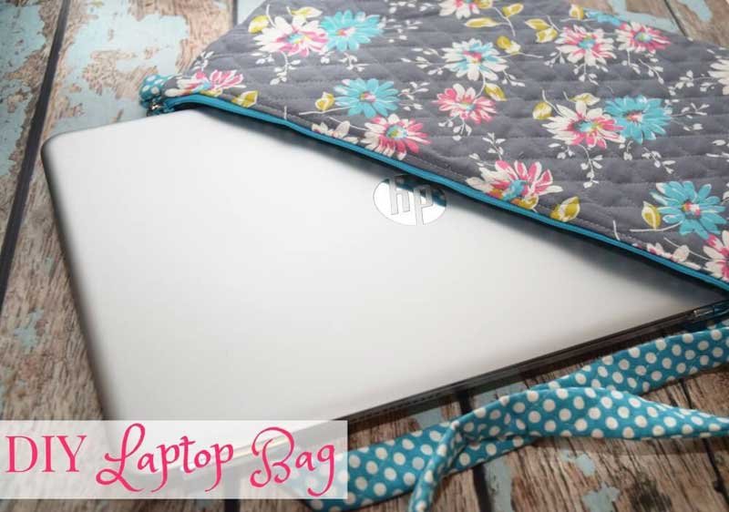 Back to School Laptop Bag - Free Sewing Tutorial