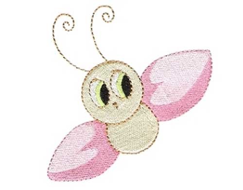 Cute Bug - Free Embroidery Design