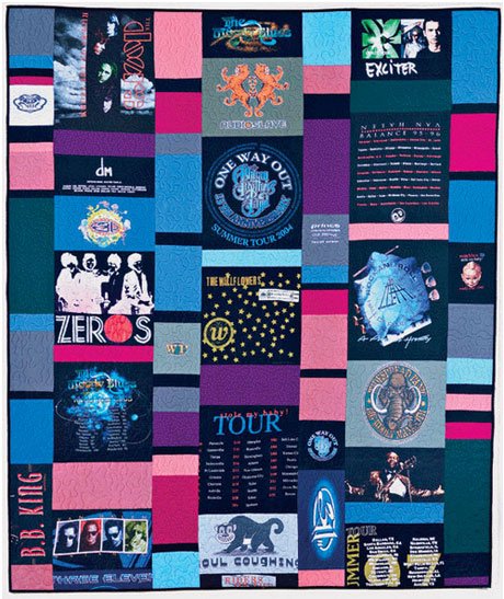 T-Shirt Quilt - Free Quilt Tutorial