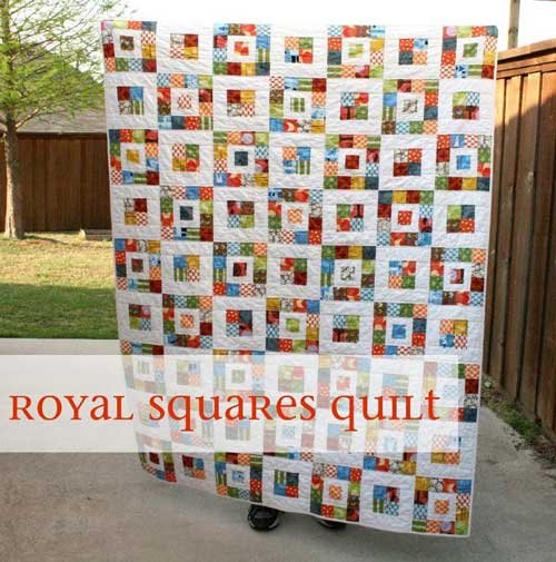 Royal Squares - Free Quilt Pattern