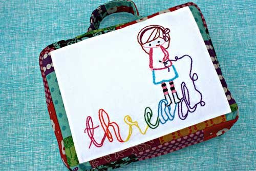 Embroidery-to-go Bag - Free Sewing Tutorial