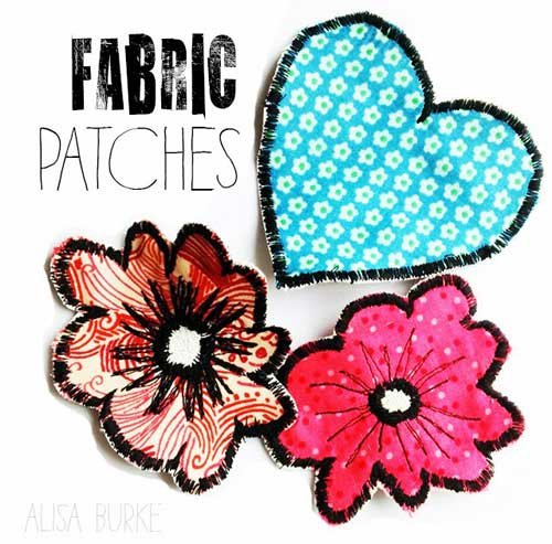Free Sewing Pattern and Tutorial - Fabric Patches Tutorial