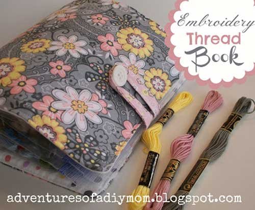 Embroidery Thread Book - Free Sewing Tutorial