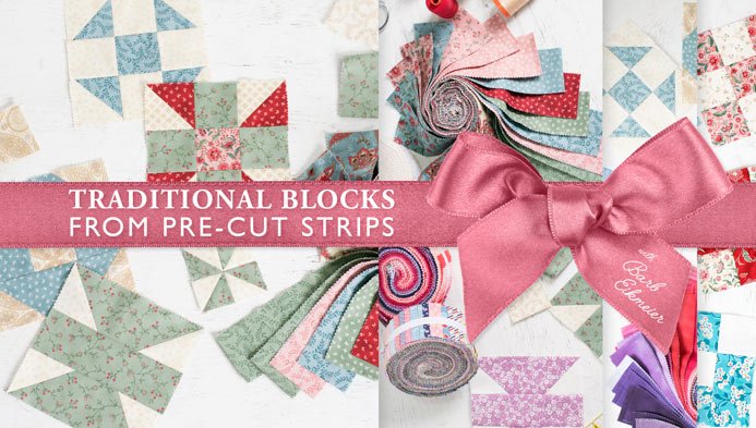  Traditional Blocks From Pre-Cut Strips Online Class