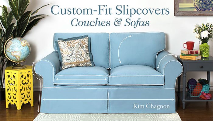 Custom-Fit Slipcovers: Couches & Sofas Online Sewing Class