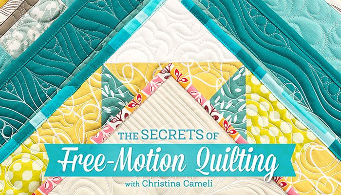 The Secrets of Free-Motion Quilting Online Class