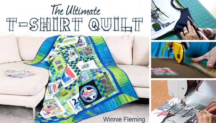 The Ultimate T-Shirt Quilt Online Class