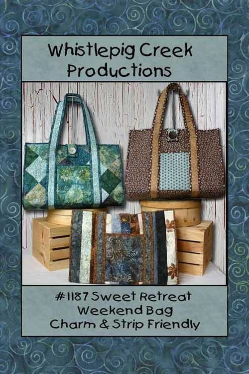 Sweet Retreat Weekend Tote Bag Pattern