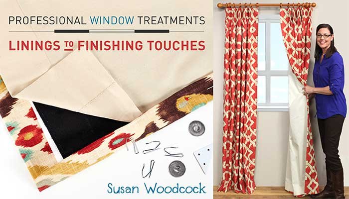 Professional Window Treatments Online Sewing Class