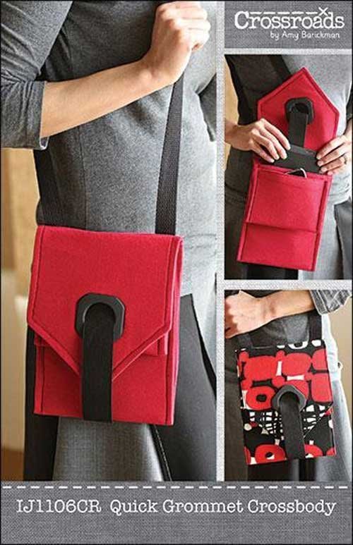 Quick Grommet Crossbody Bag Pattern