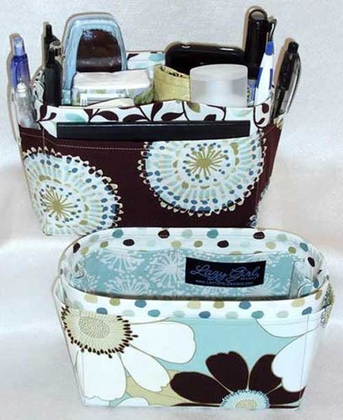 Free Download of Purse Organizer Insert Sewing Pattern