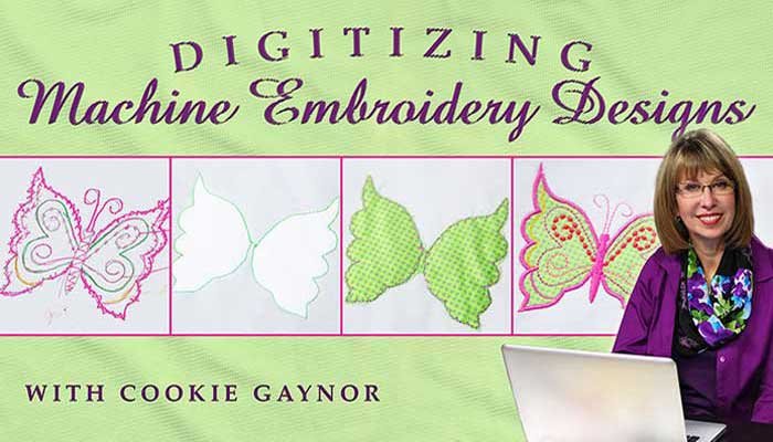 Digitizing Machine Embroidery Designs: Online Class