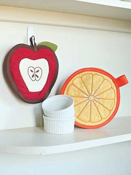 Fruit Stitch Mitts Sewing Pattern