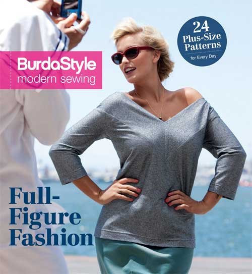 Sew stylish, flattering garments for plus-size women in sizes from 14 to 24.
