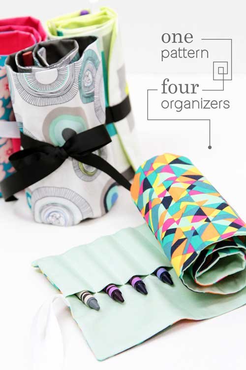 One Pattern Four Organizers - Free Sewing Pattern