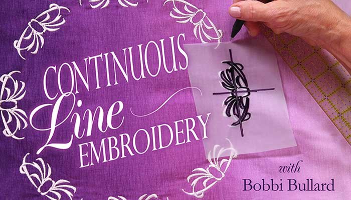 Continuous-Line Embroidery - Online Sewing Class