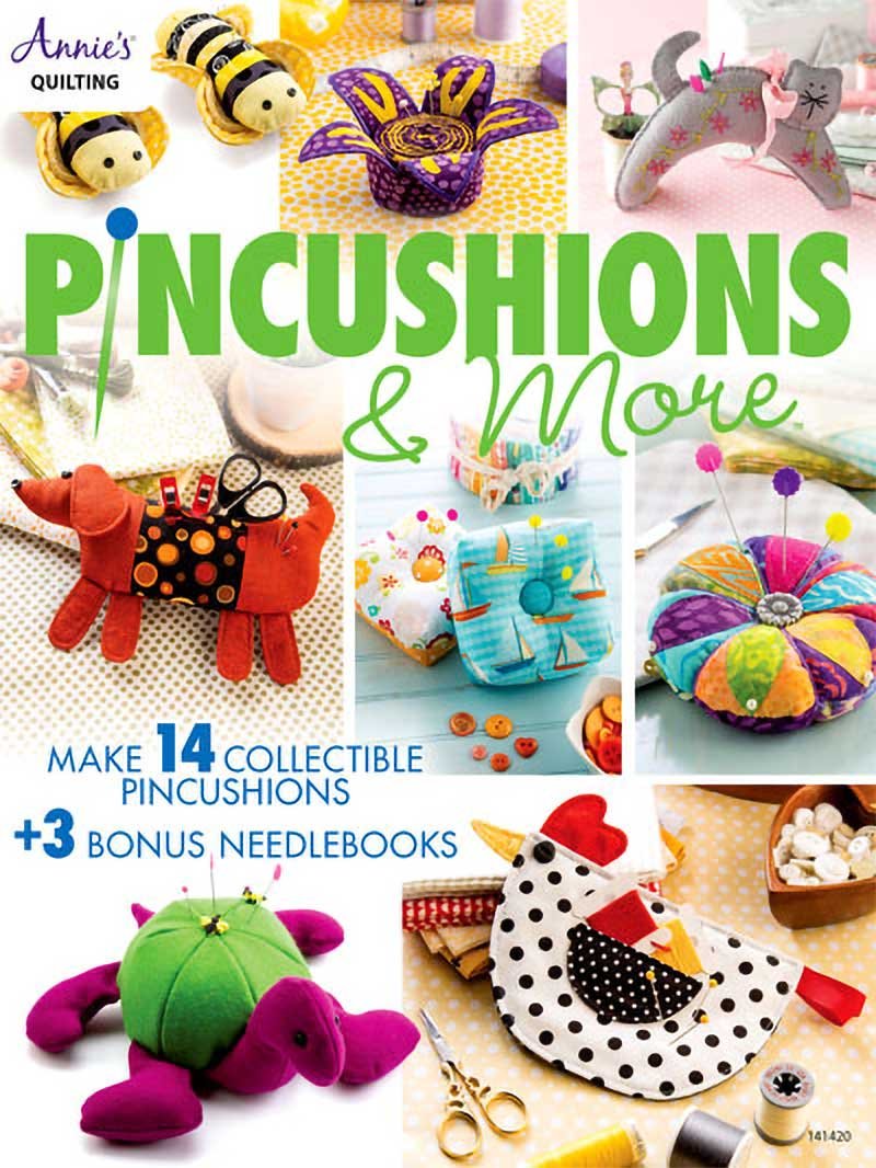 Gather your fabric scraps and make some cute pincushions.