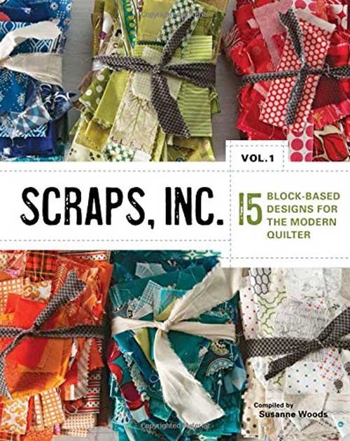 Recycle your fabric scraps and make fantastic, edgy quilt designs from your beloved fabric remnants of past projects.
