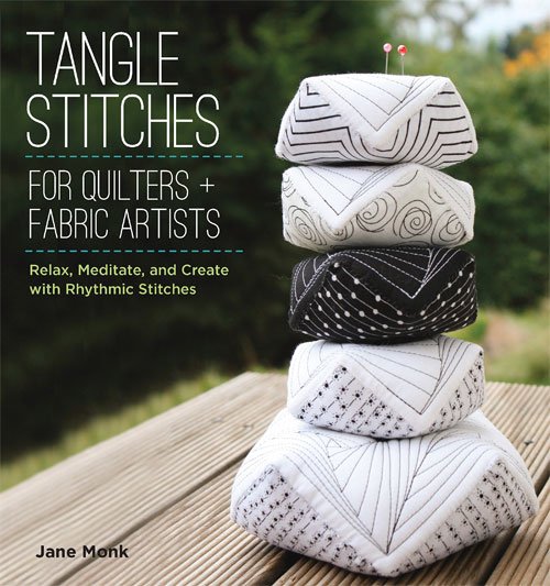 Learn how to create tangle patterns on paper and then how to create the same patterns in thread
