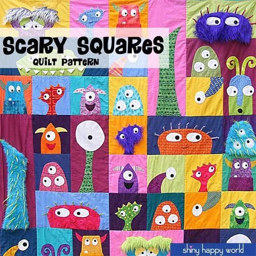 Scary Squares Quilt Pattern