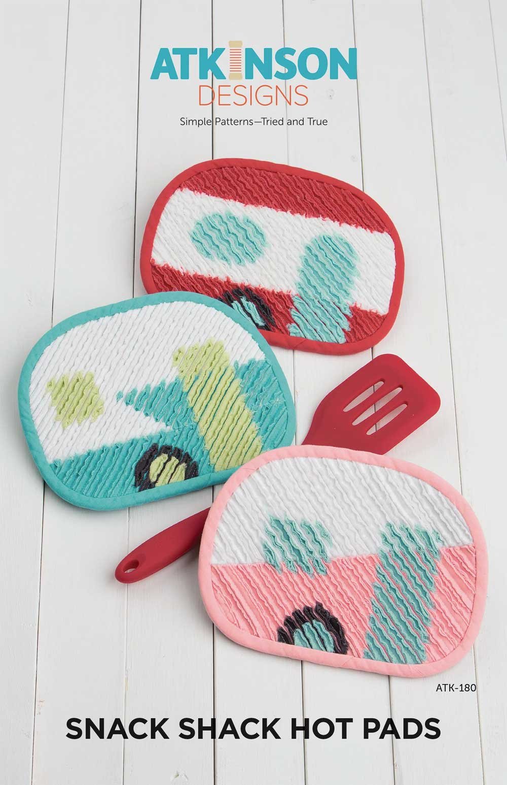 These hot pads are so cute you’ll want to make a whole camper full of them.