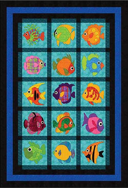 Wonderfully Fishy Quilt Pattern