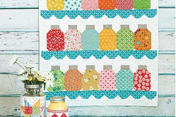 Twist Turn Four Patch Quilt Pattern Love to Stitch and Sew