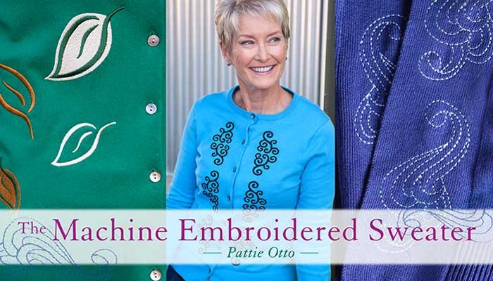 The Machine Embroidered Sweater Online Class