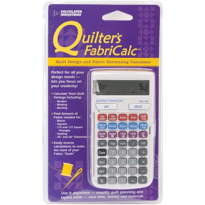 Quilter's Fabric Estimating Calculator
