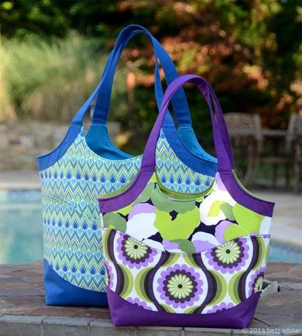 Smile and Wave Tote Bag Pattern