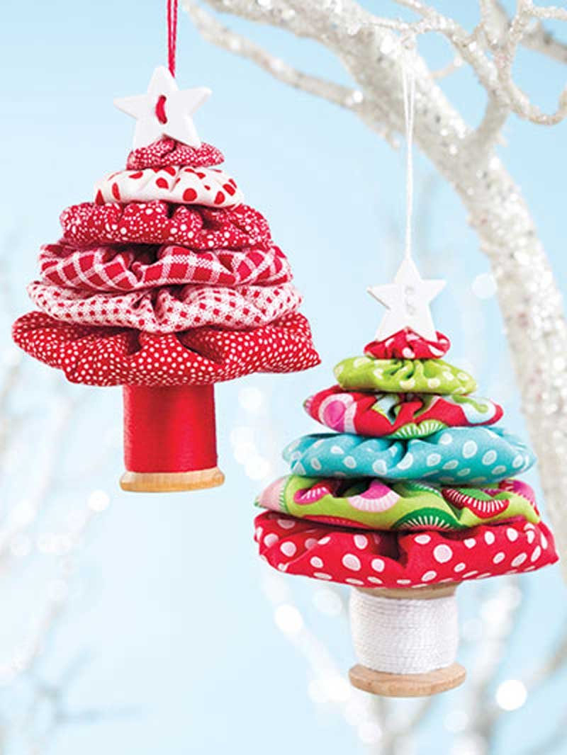 Yo-Yo Tree Ornament Pattern
