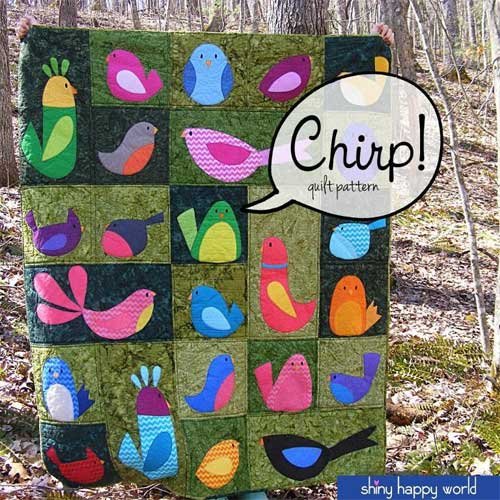 Learn to applique in three different ways with this fun quilt pattern.