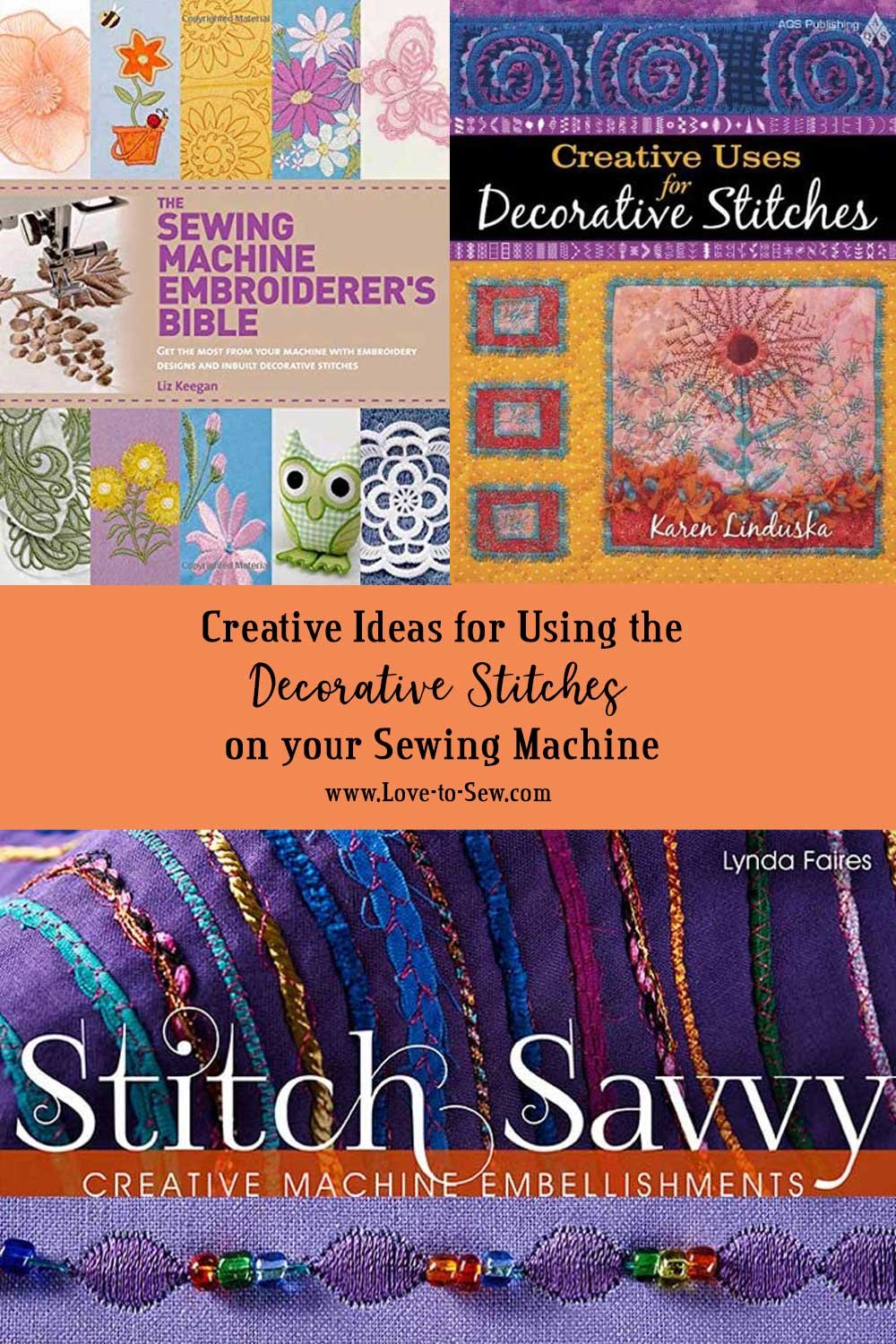 Creative Ideas for Using the Decorative Stitches on your Sewing Machine
