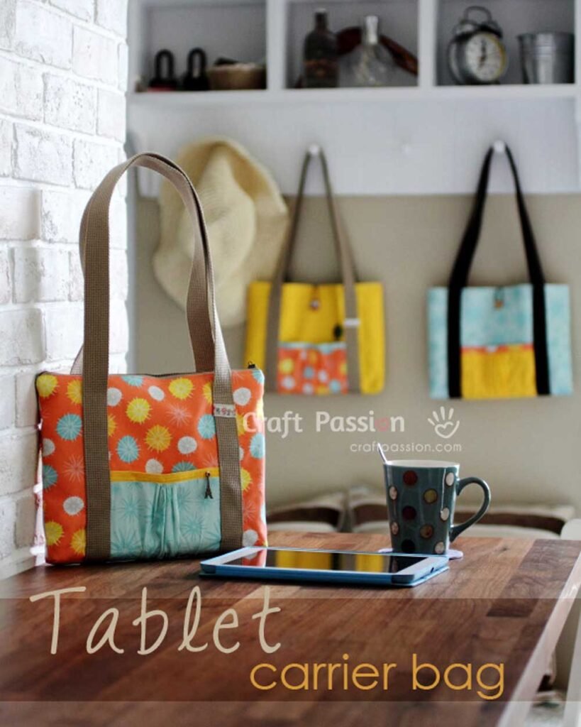 Tablet Carrier Bag - Free Sewing Tutorial