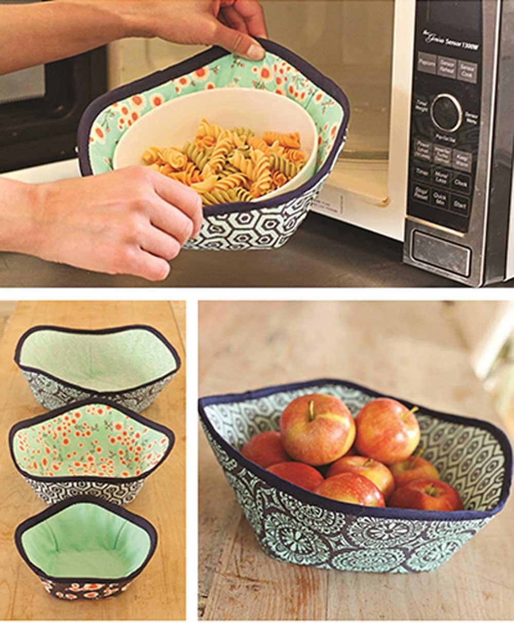 You'll never burn your fingers again on a piping hot bowl when you use these hand holders.