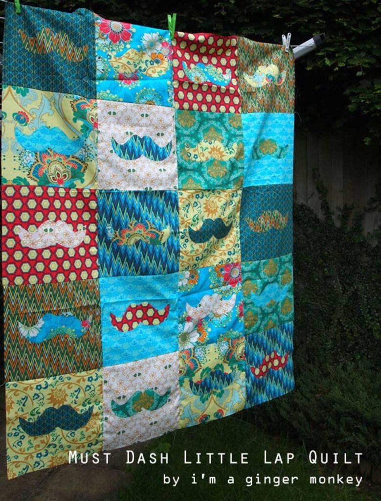 Must Dash Little Lap Quilt - Free Quilt Tutorial