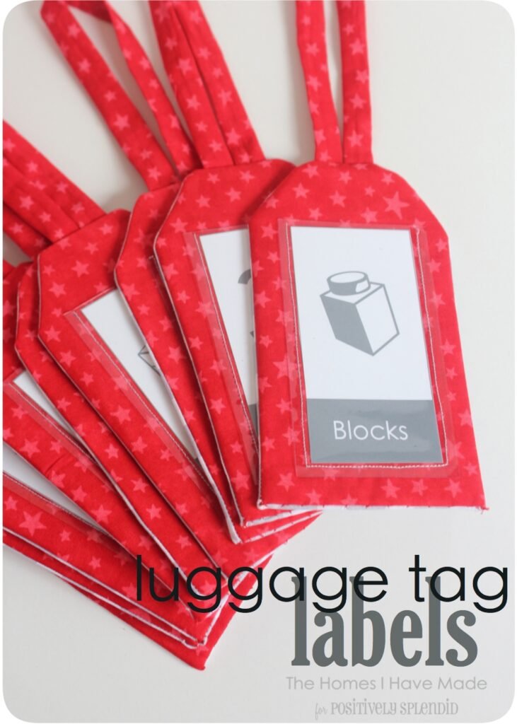 How to Make Luggage Tag Labels
