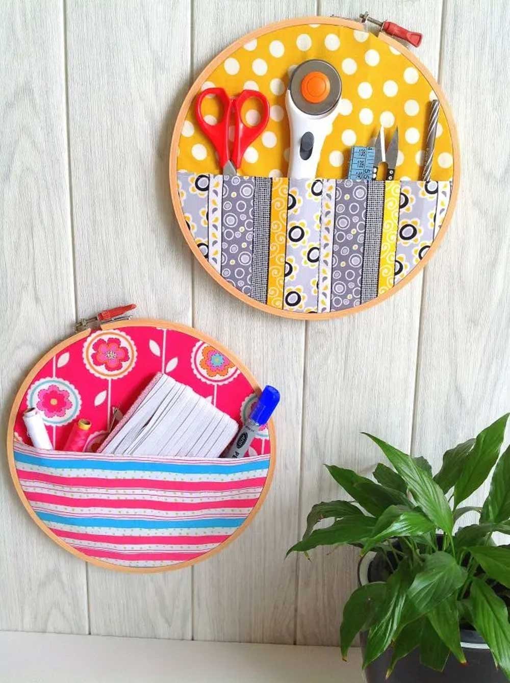 How to Make a Hoop Organizer