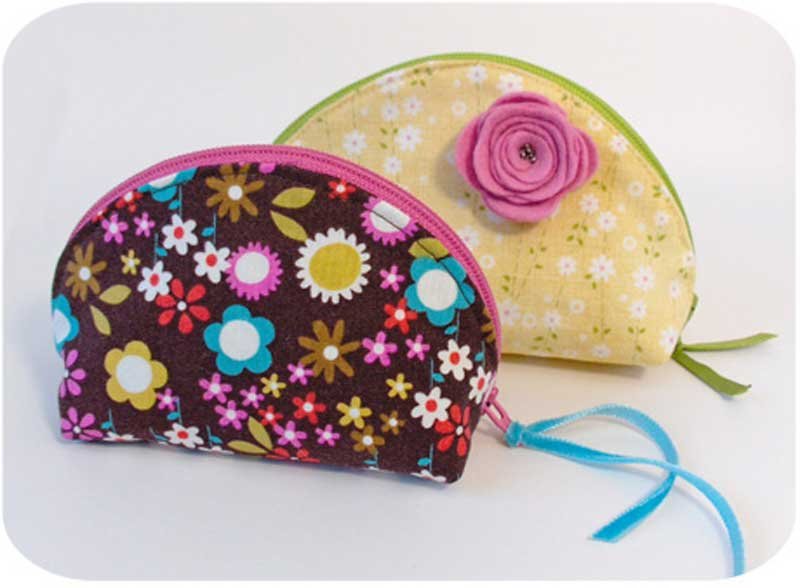 Dumpling Zipper Pouches